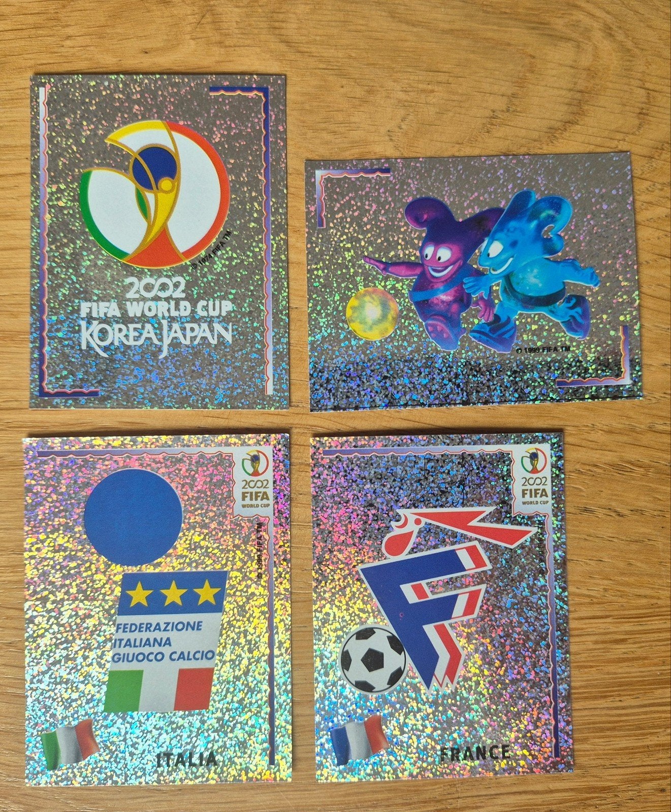 Panini sticker emblemen WK 2002 zuid Korea Japan, Ophalen of Verzenden, Zo goed als nieuw, Sticker