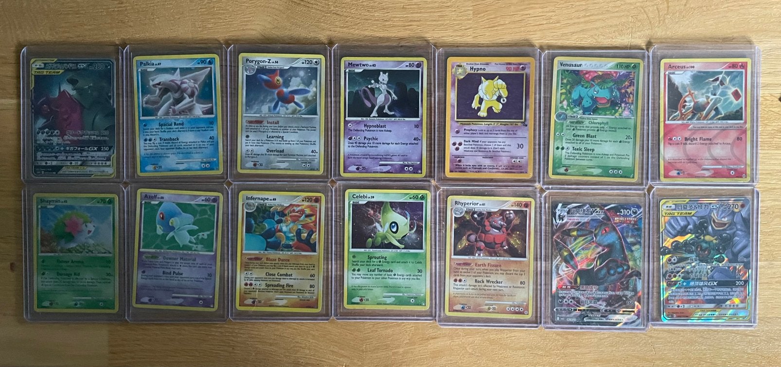 Diverse pokemon kaarten oud en nieuw., Ophalen of Verzenden, Zo goed als nieuw, Meerdere kaarten