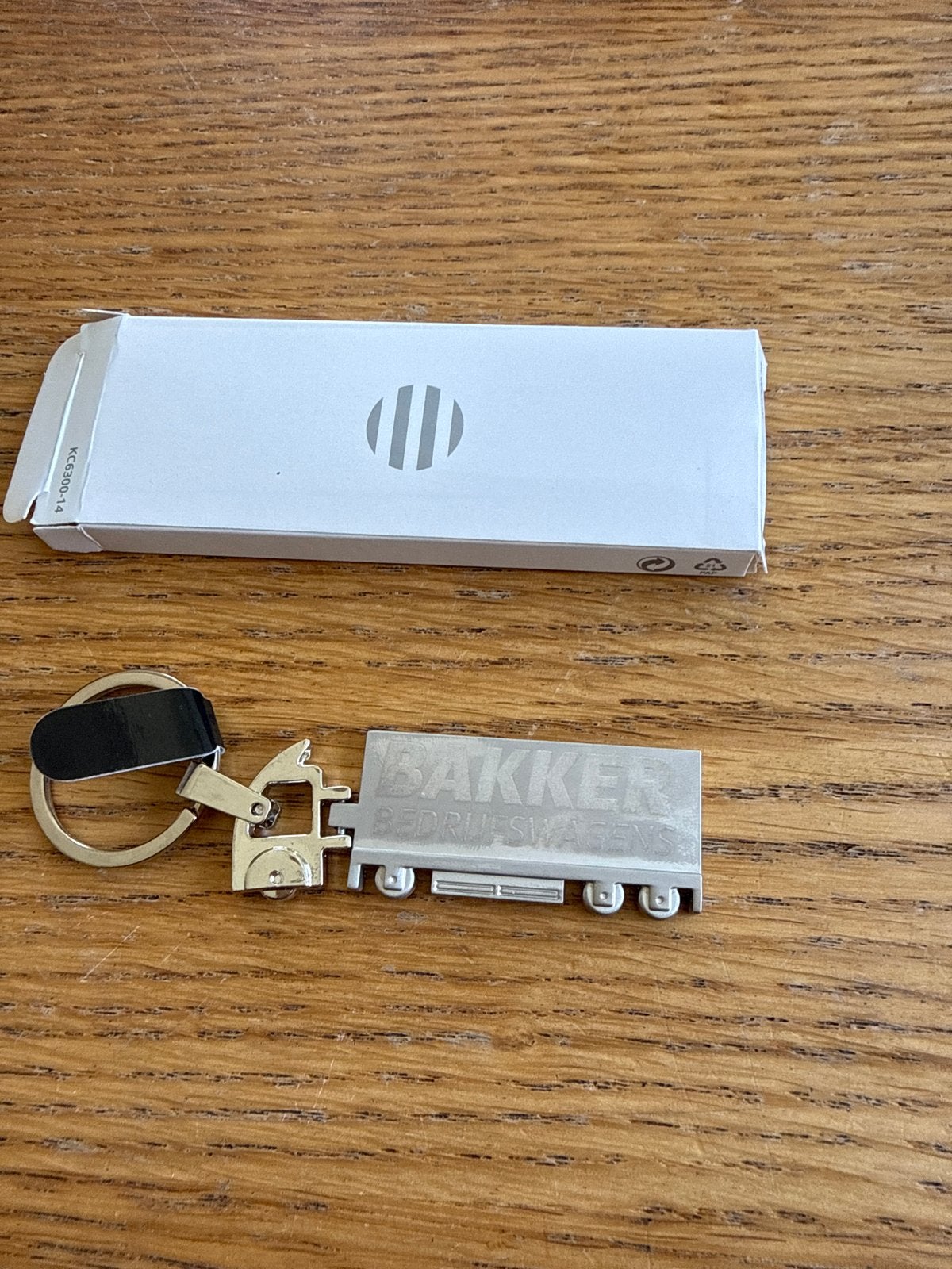 Sleutelhanger Bakker Bedrijfswagens - Nieuw in doosje, Ophalen of Verzenden, Nieuw, Transport