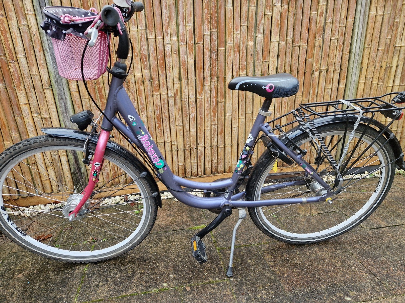 Batavus meisjesfiets, Ophalen, Gebruikt, Batavus, Terugtraprem