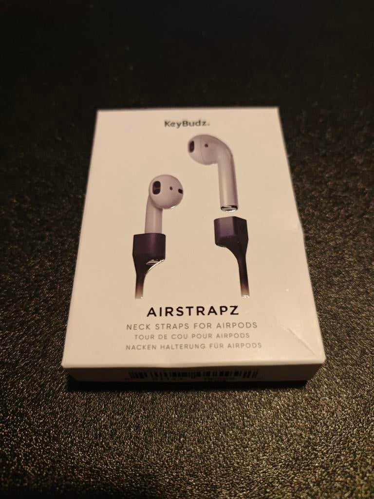KeyBudz Airstrapz Nekband voor AirPods, Ophalen of Verzenden, Nieuw, Telefoonhanger of Accessoire, Apple iPhone