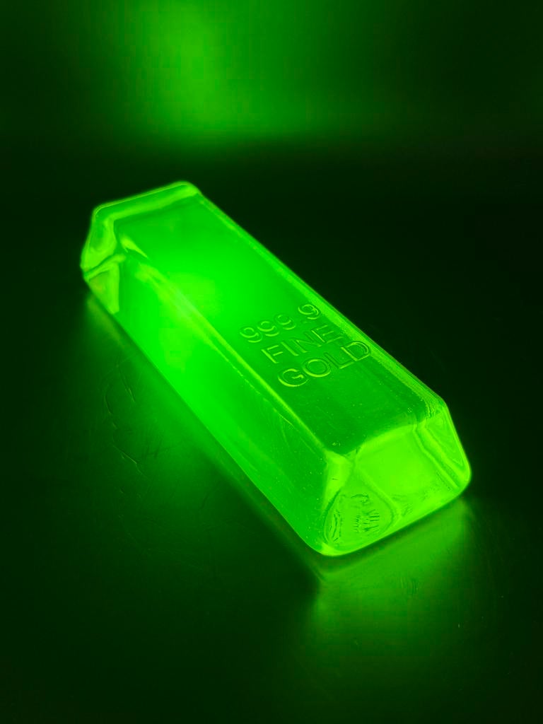 Uranium glass Bar, Ophalen of Verzenden