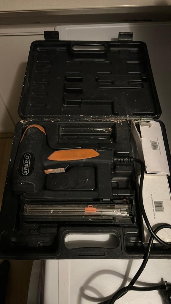 Spero elektrische tacker, Ophalen of Verzenden, Zo goed als nieuw, Overige typen