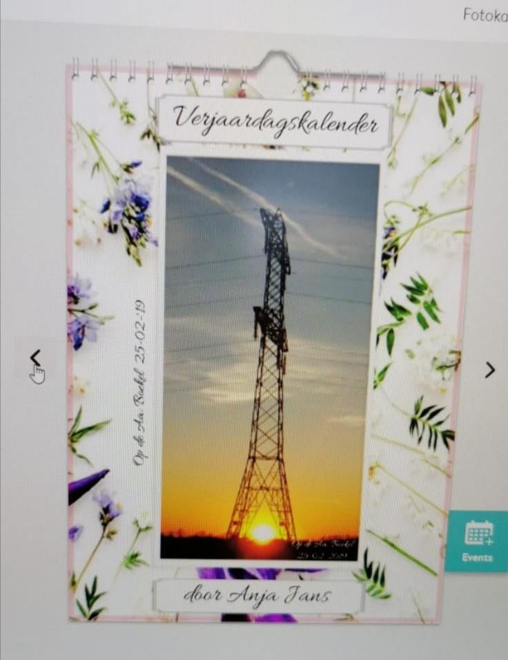 verjaardagskalenders met eigen Brabantse natuurfoto's € 16, Postzegels en Munten, Postzegels | Thematische zegels, Ophalen of Verzenden