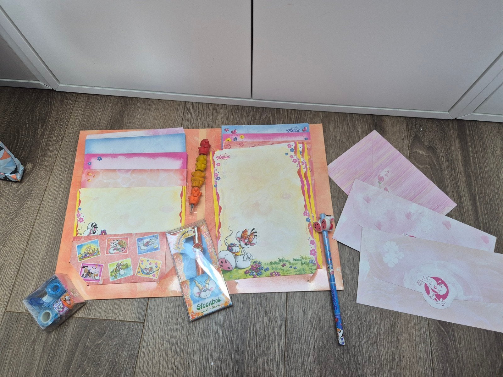 Nieuwe Diddl spullen: schrijfblokken, pen, potlood etc., Verzamelen, Ophalen of Verzenden, Diddl, Nieuw, Pen, Potlood of Stift
