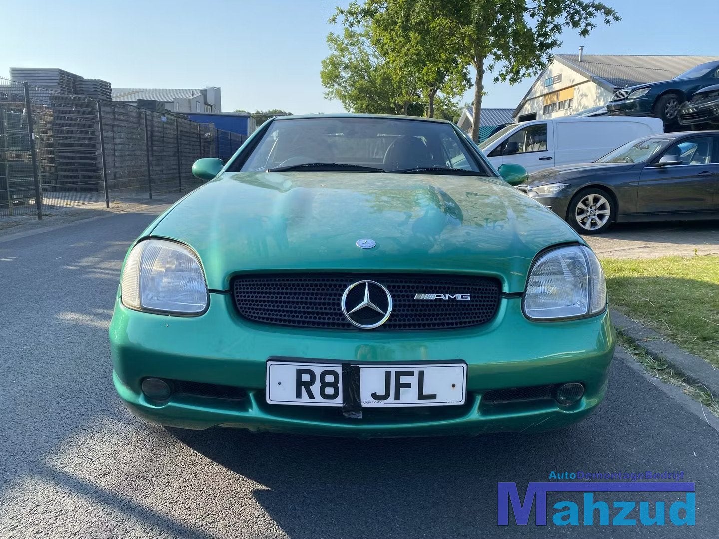 1998 Mercedes SLK R170 2.3 kompressor Groen 252 111973 onder, Auto-onderdelen, Gebruikt, Mercedes-Benz AG, Mercedes-Benz, Ophalen of Verzenden