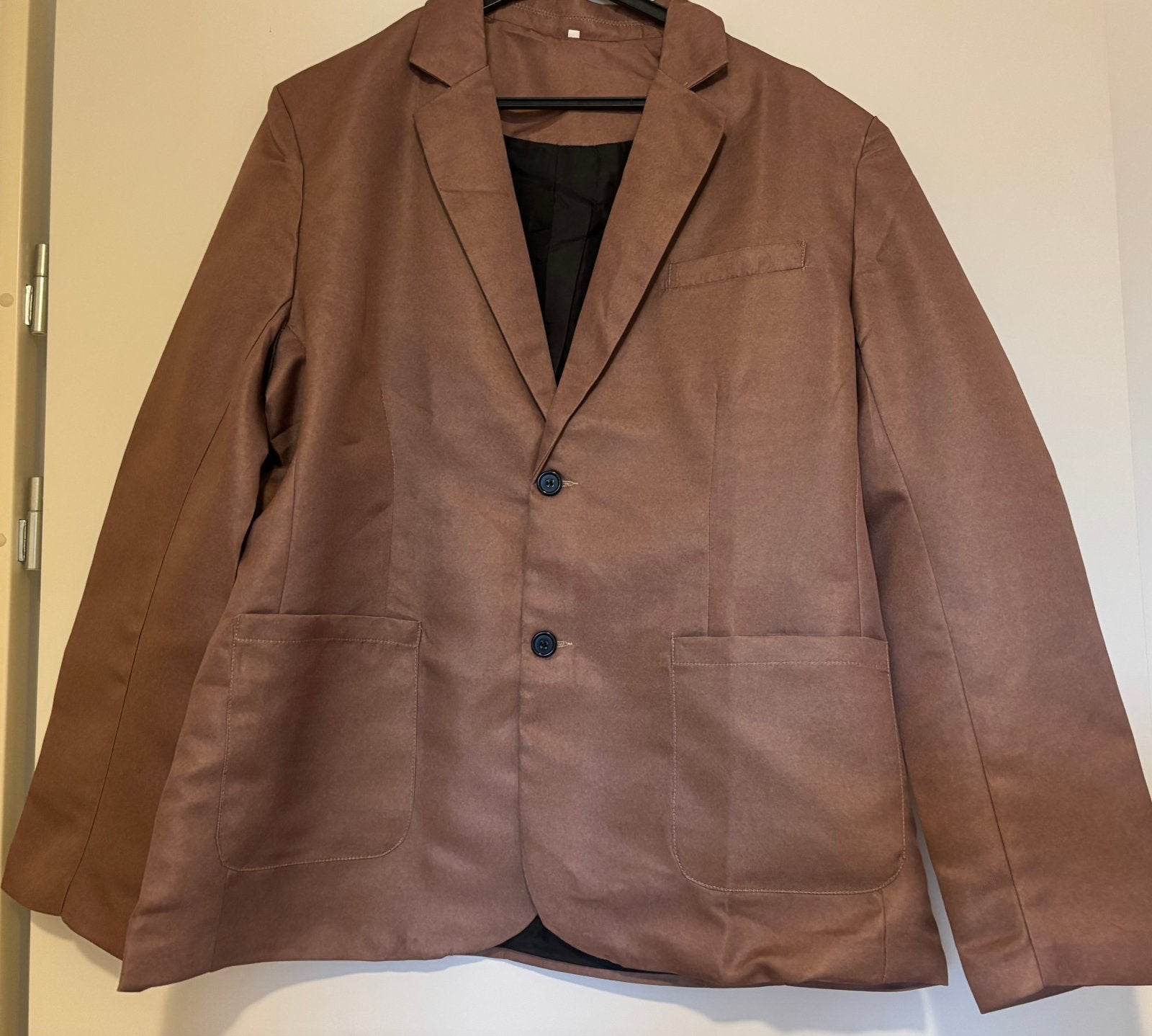 Bruin colbert maat XL, Ophalen of Verzenden, Zo goed als nieuw, Maat 56/58 (XL), Bruin