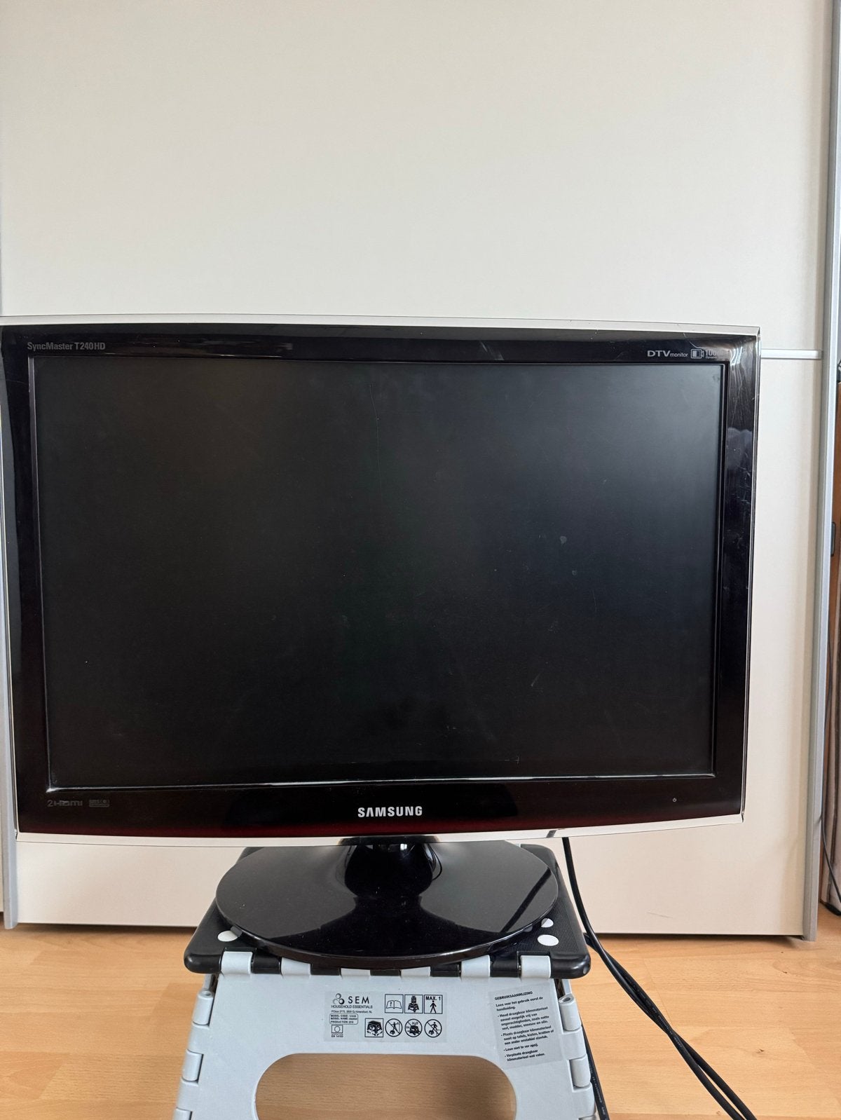 Samsung SyncMaster T240HD 27 inch Full HD TV/Monitor, Audio, Tv en Foto, Televisies, Gebruikt, 50 Hz, Ophalen of Verzenden, Samsung