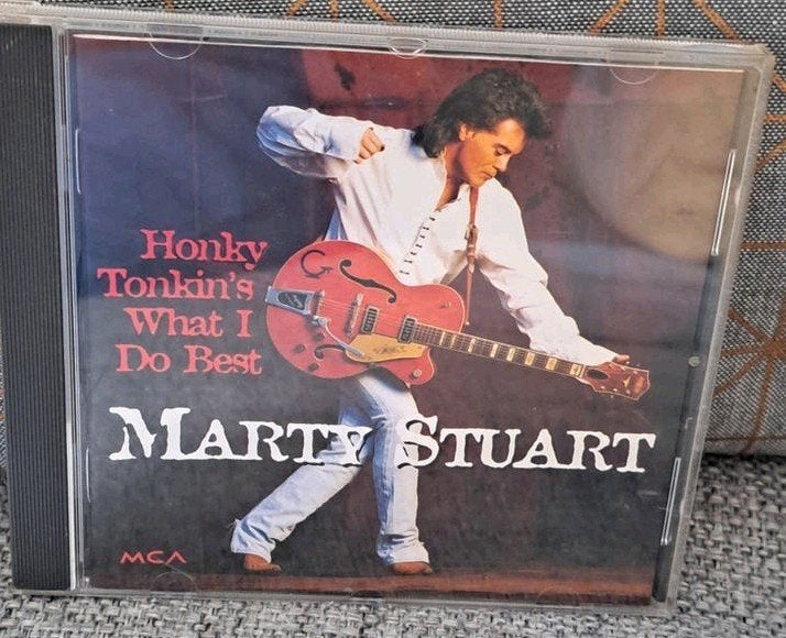 cd Marty Stewart  ,,honky tonkin's what i do best,,, Ophalen of Verzenden, Zo goed als nieuw, Country, Album