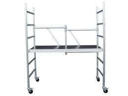 Te Huur: Kamersteiger | Werkhoogte 3.0m of 3.8m | Vanaf €10, Ophalen, Nieuw, Rolsteiger of Kamersteiger, 2 tot 5 meter