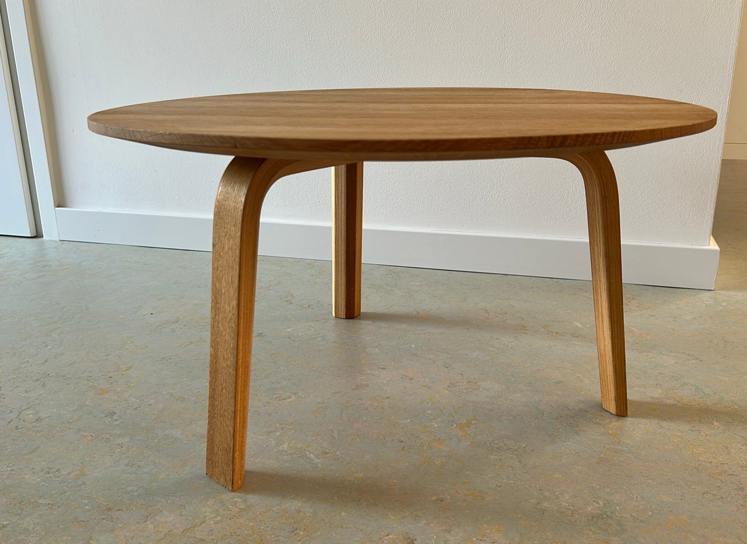 HAY - Bella coffee salontafel eiken 60x32 cm, Huis en Inrichting, Tafels | Salontafels, Ophalen, Gebruikt, Scandinavisch, 50 tot 100 cm