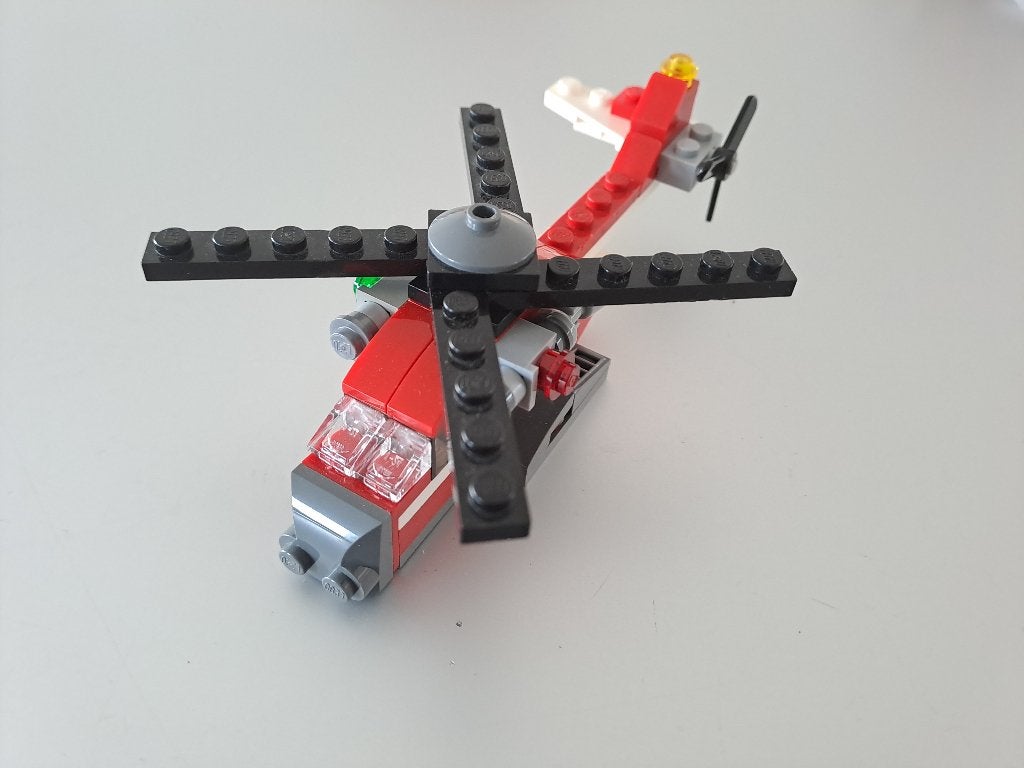 LEGO Creator red thunder 31013, Compleet, Lego, Ophalen of Verzenden, Zo goed als nieuw