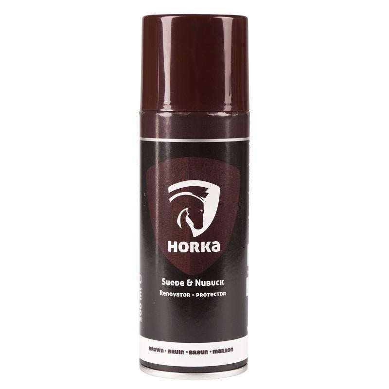 Bruine suède nubuck renovator spray Horka, Dieren en Toebehoren, Paarden en Pony's | Verzorgingsproducten, Nieuw, Ophalen of Verzenden