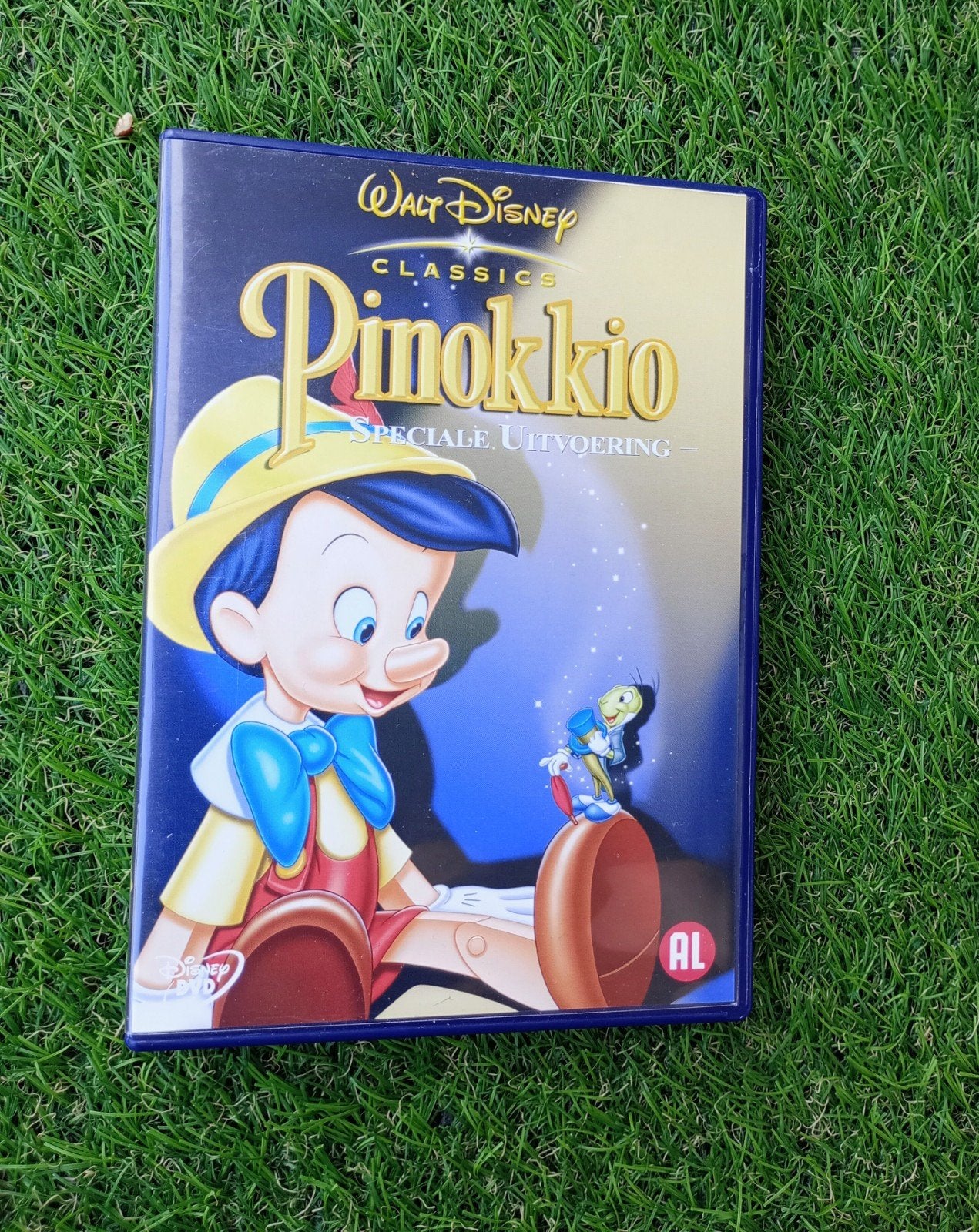 Disney dvd Pinokkio, Europees, Tekenfilm, Alle leeftijden, Zo goed als nieuw