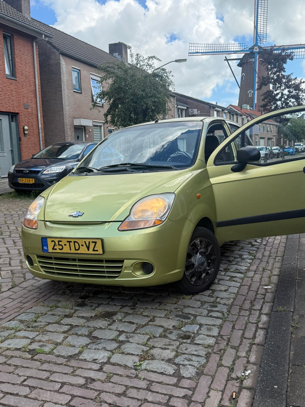 Chevrolet Matiz 0.8 2006 Geel NAP, Auto's, Voorwielaandrijving, Overige bekleding, Overige kleuren, 19 km/l