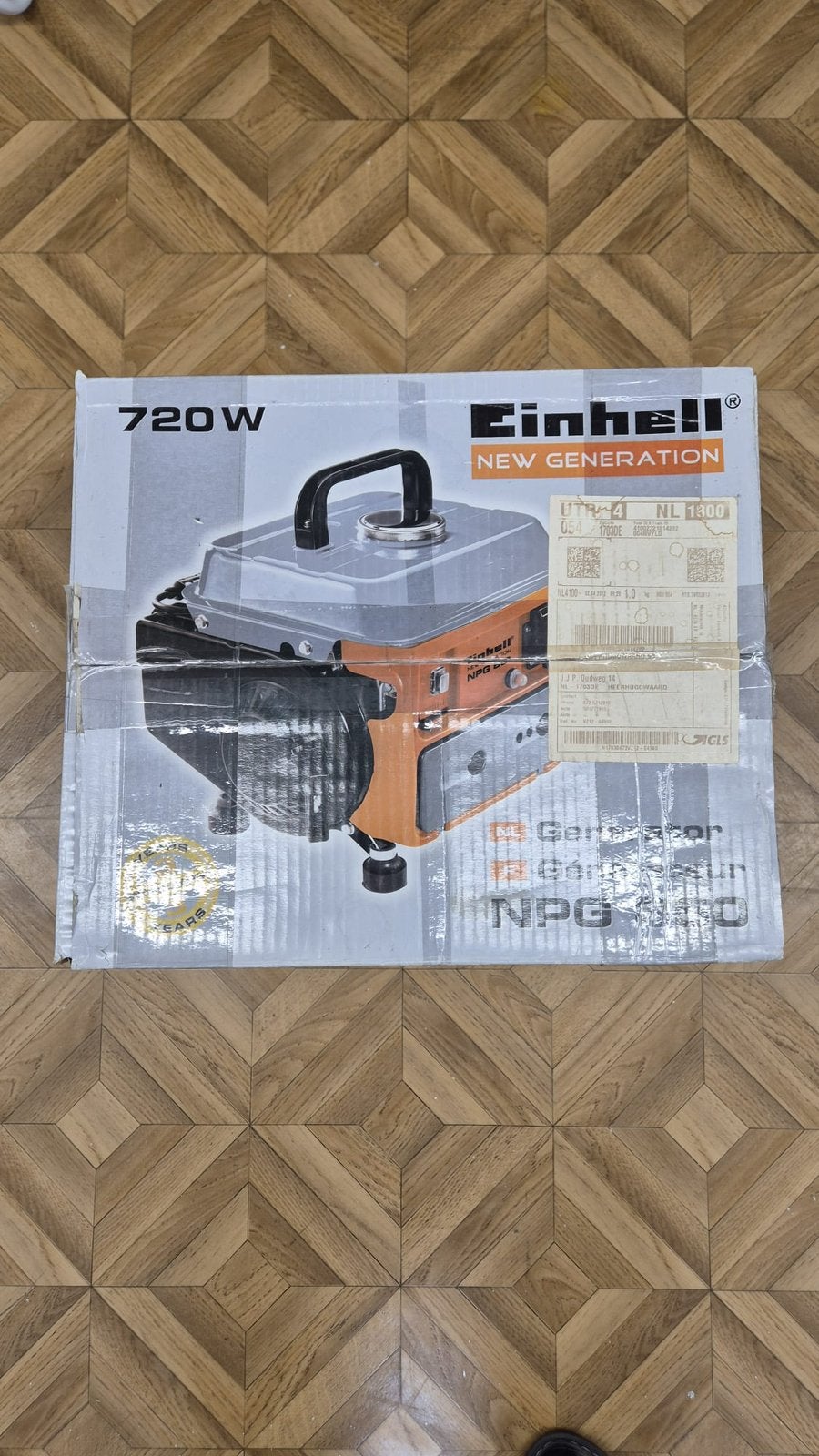 Einhell NPG 850 Generator - 720W Benzine Aggregaat, Ophalen, Nieuw