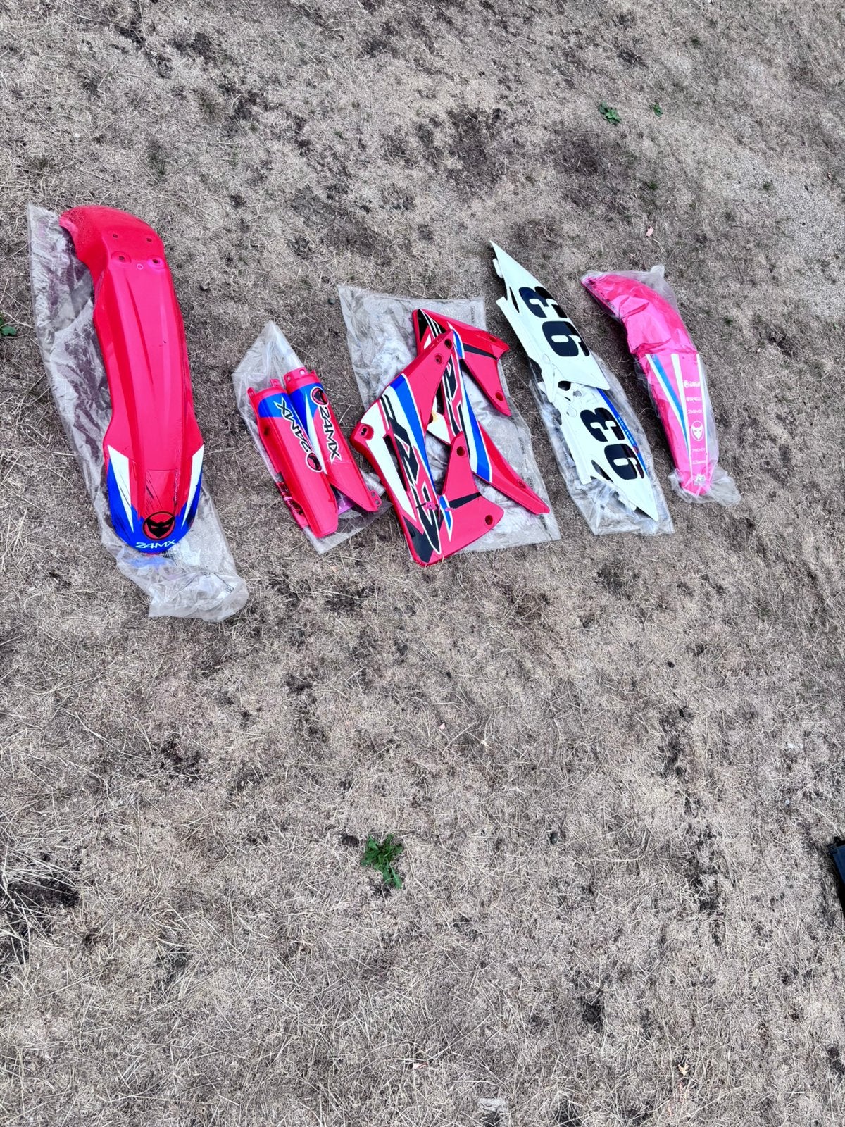 Honda crf 450 kappen gebruikt, Ophalen of Verzenden, Zo goed als nieuw