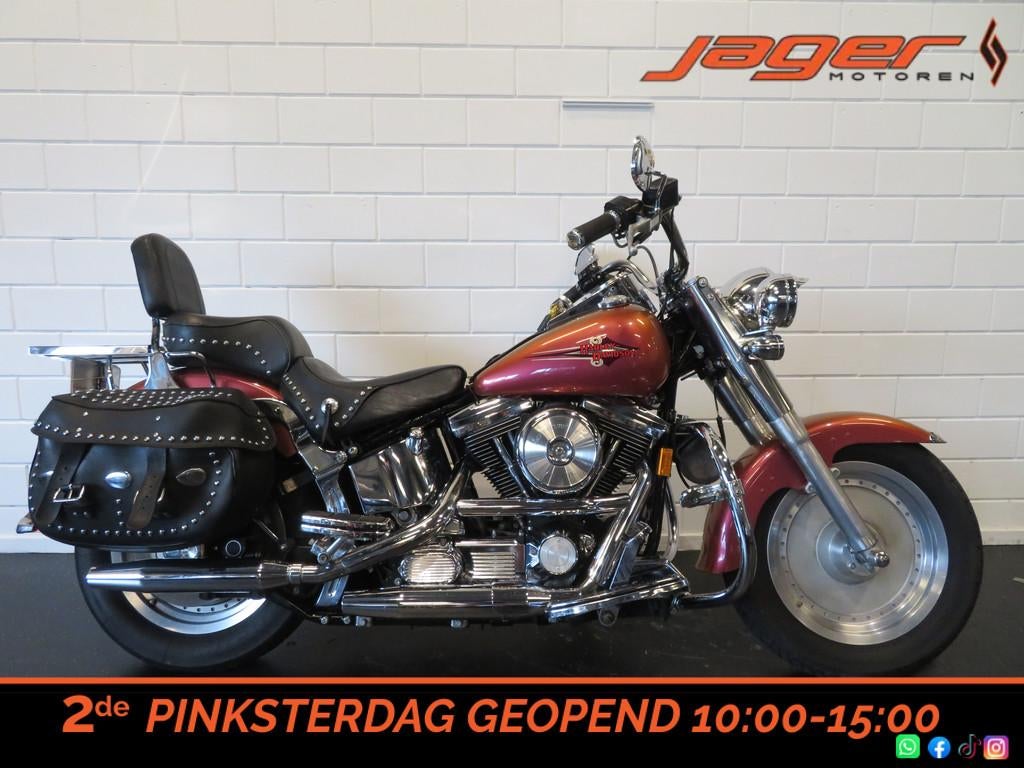 Harley-Davidson FLSTF FAT BOY 1340 EIGENBOUW (bj 1994), Motoren, 1340 cc, Chopper, Bedrijf