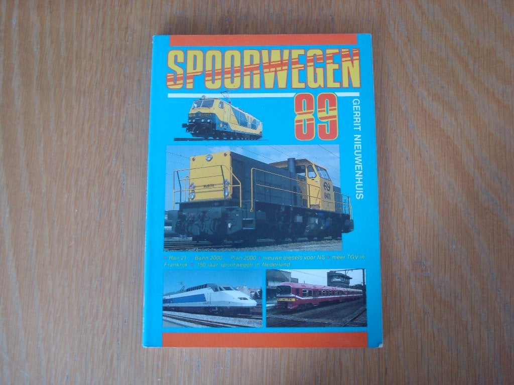 Boek  Spoorwegen 89, Verzamelen, Ophalen of Verzenden, Zo goed als nieuw, Trein, Boek of Tijdschrift