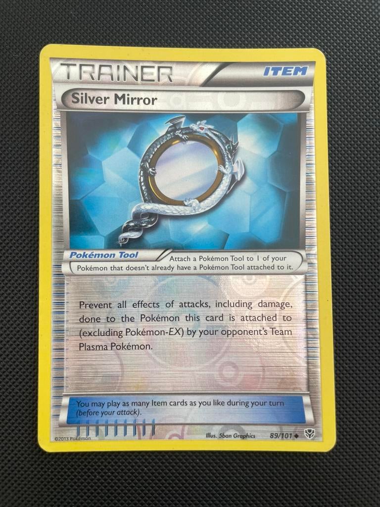 Silver Mirror 89/101 Reverse Holo Plasma Blast, Verzenden, Zo goed als nieuw