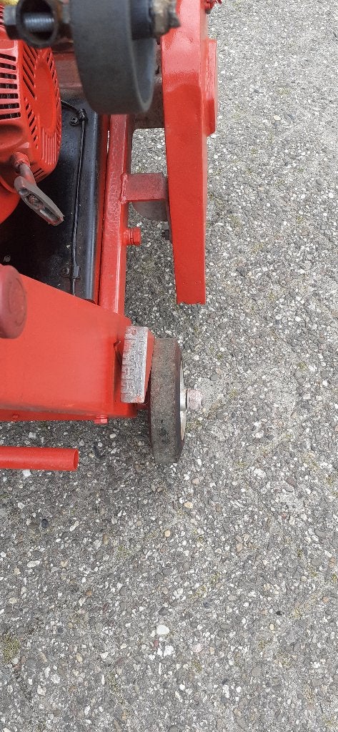 asfalt/vloerenzaag, Doe-het-zelf en Verbouw, Gereedschap | Zaagmachines, Gebruikt, 70 mm of meer, Ophalen of Verzenden, Gölz