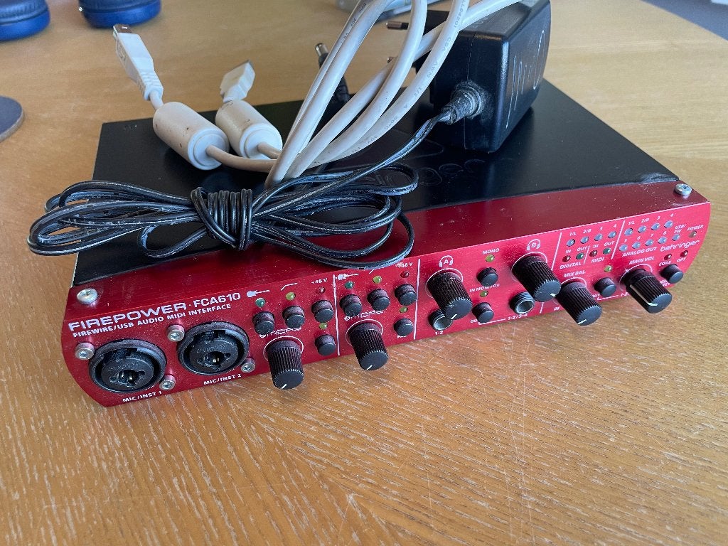Behringer fca-610, Ophalen, Gebruikt