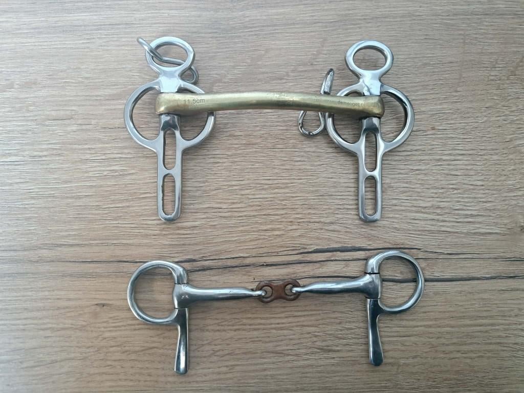 Bitten 11 11,5cm, Dieren en Toebehoren, Paarden en Pony's | Hoofdstellen en Tuigage, Gebruikt, Ophalen of Verzenden