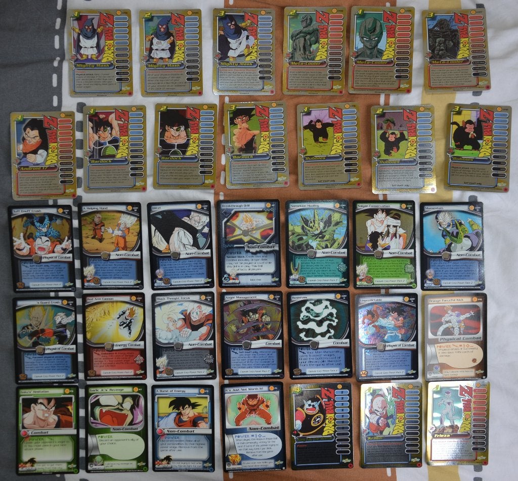 Dragonball Z 34x Capsule Corp Promos, Ophalen of Verzenden, Zo goed als nieuw, Meerdere kaarten, Foil