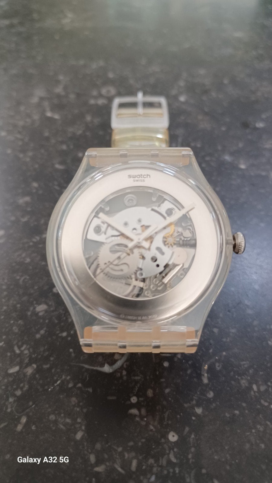 Swatch New Gent Look Through (SUOK105)., Ophalen of Verzenden, Jongen of Meisje