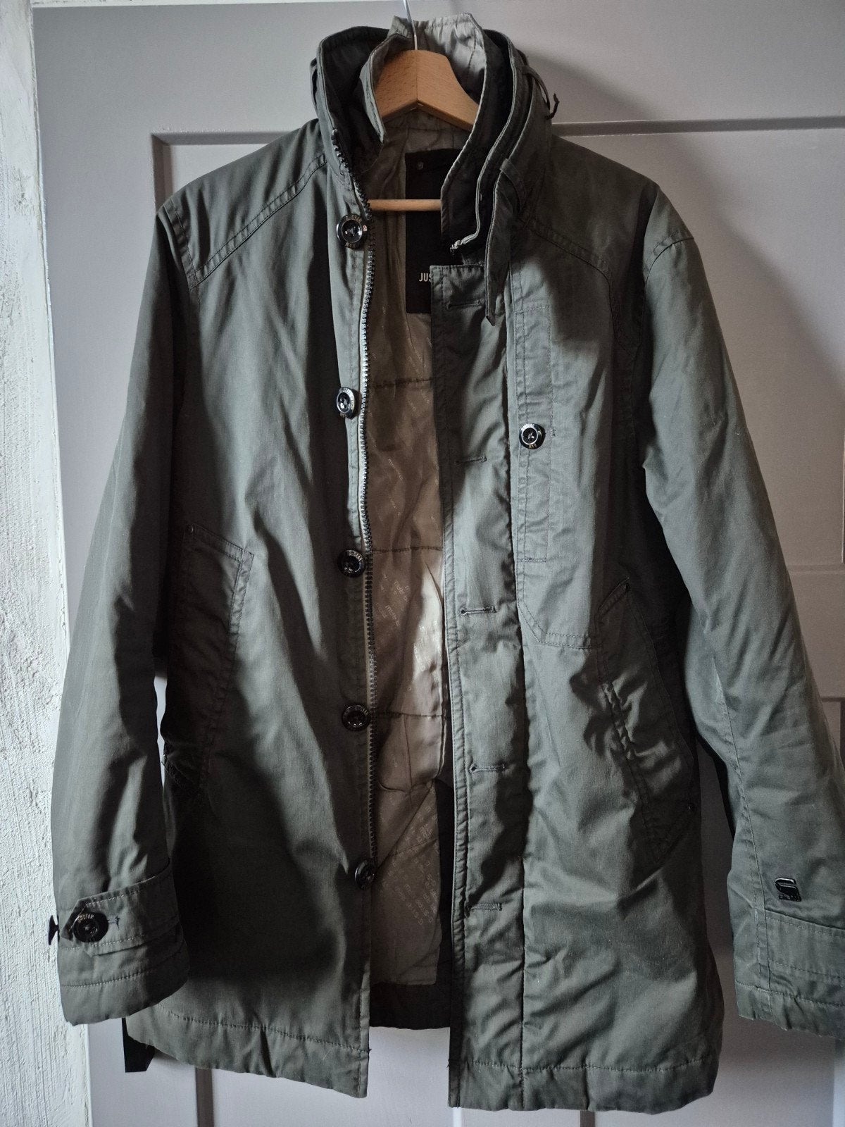 G-Star RAW winterjas maat M - Groen, Kleding | Heren, Ophalen, Maat 48/50 (M), Gedragen, Groen