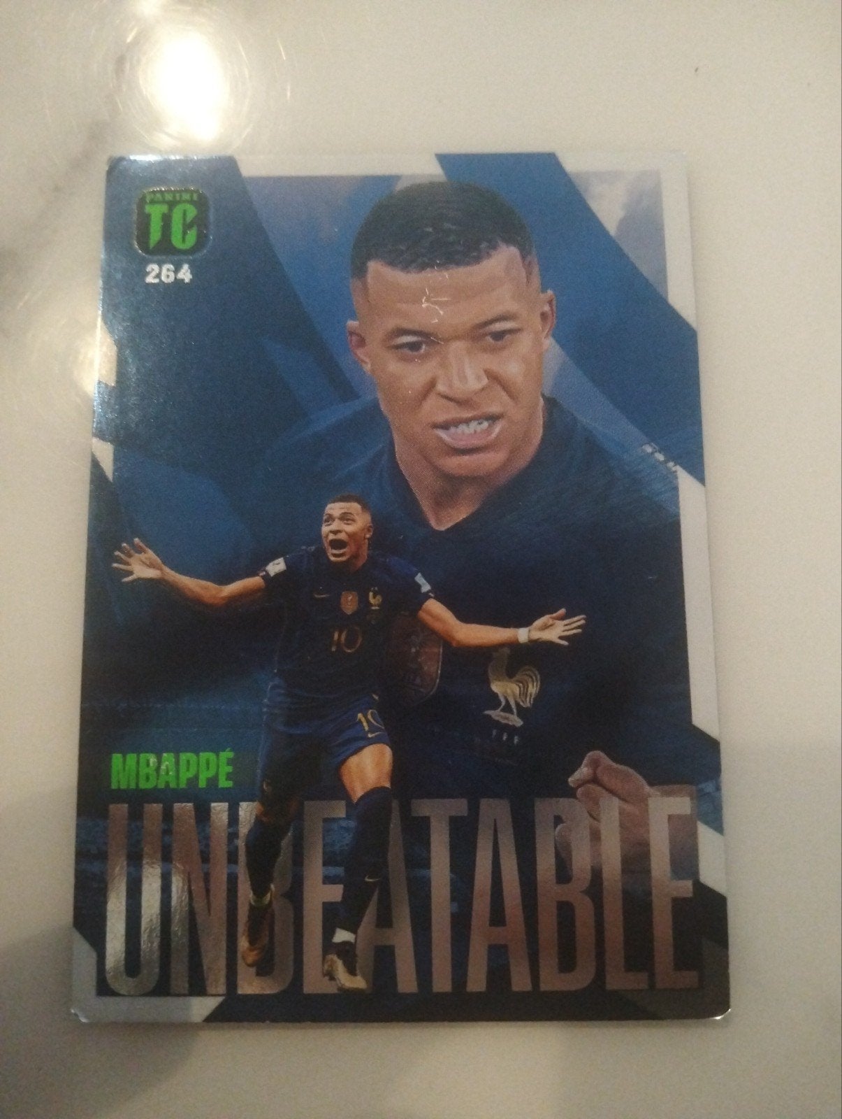 Kylian Mbappe unbeatable TC panini kaart, Verzamelen, Sportartikelen en Voetbal, Ophalen, Zo goed als nieuw, Buitenlandse clubs