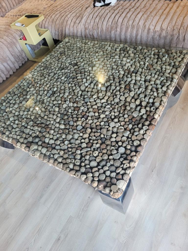 Rofra salon tafel 1,50 bij 1,50, 100 tot 150 cm, Zo goed als nieuw, Rechthoekig, 50 tot 100 cm