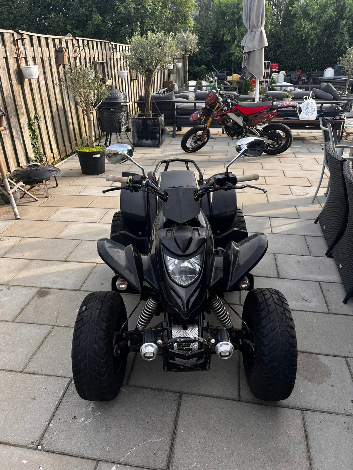 E-ton Viper ST.50 quad brommer, Fietsen en Brommers, Ophalen, Gebruikt, Maximaal 45 km/u, 50 cc