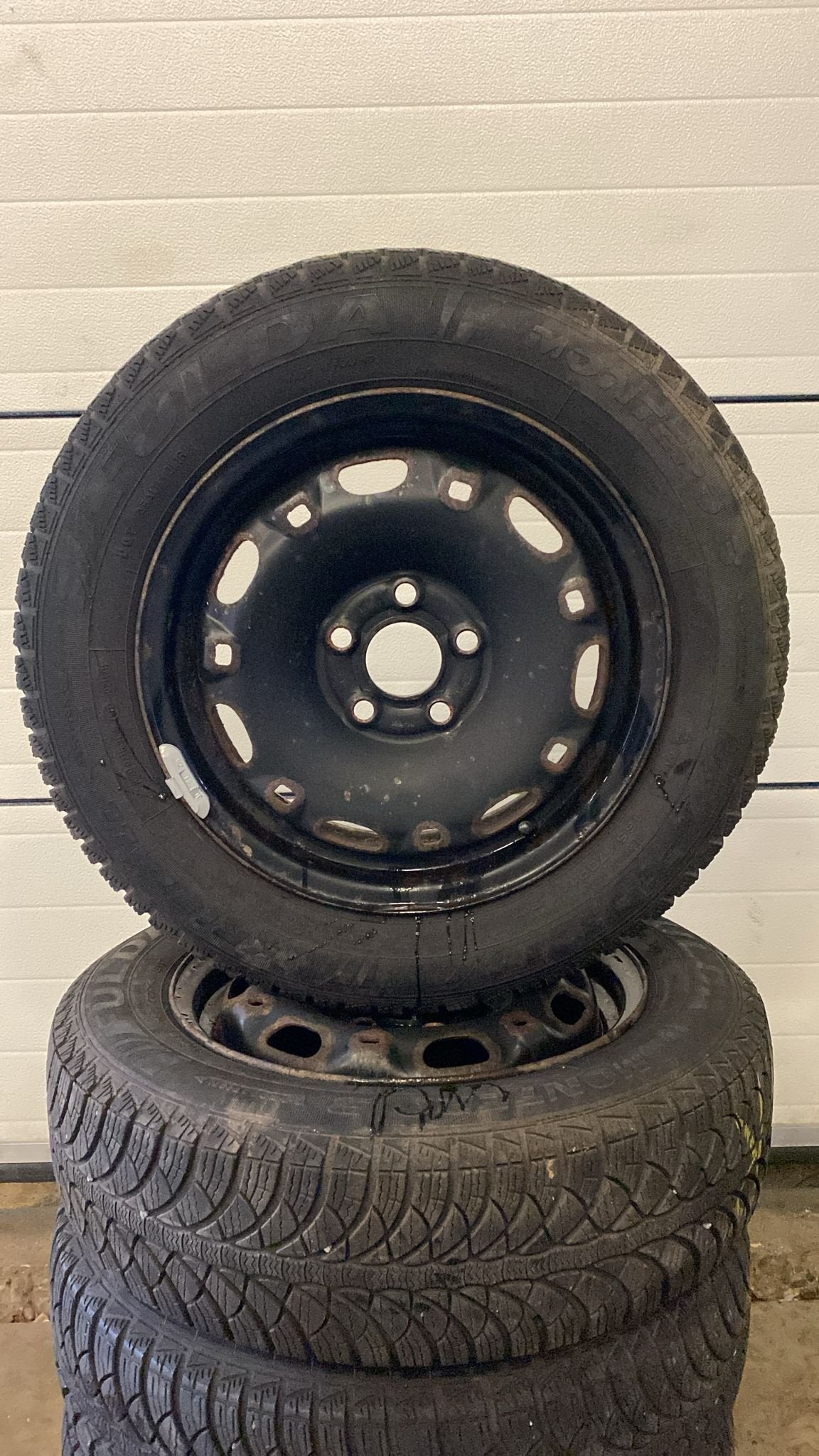 Volkswagen Polo Ibiza A3 Winter Banden Set 165-70-14 5x100, 14 inch, Gebruikt, -, -