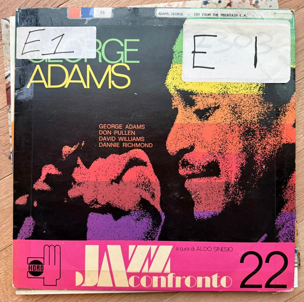 George Adams Jazz A Confronto 22 Horo, 1960 tot 1980, Gebruikt, Ophalen of Verzenden, 12 inch
