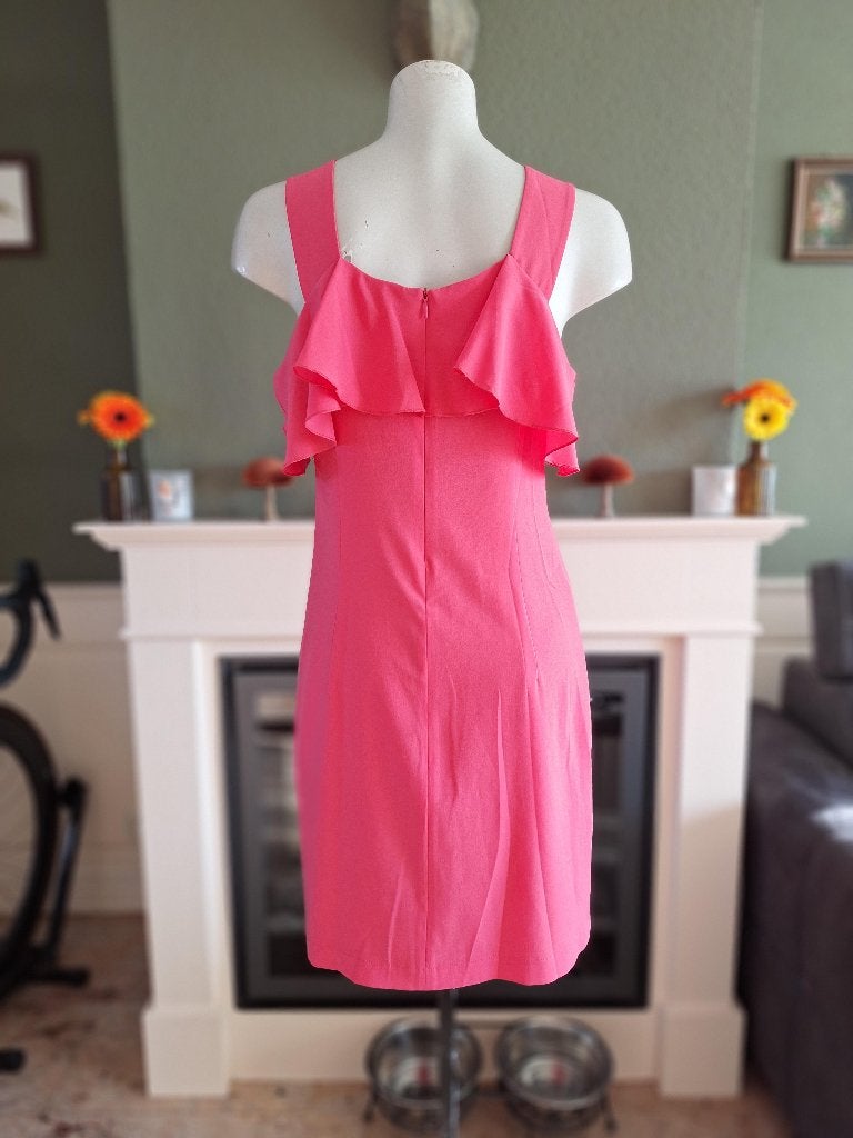 K-Design K Design hard roze jurk M 38, Kleding | Dames, Jurken, Maat 38/40 (M), K-design, Verzenden, Zo goed als nieuw