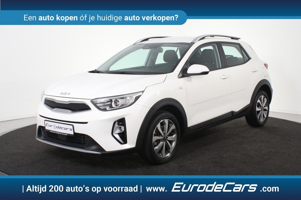 Kia Stonic 1.0 T-GDi MHEV *1ste Eigenaar*Navigatie*DAB*Carpl, Auto's, Kia, Voorwielaandrijving, Gebruikt, Wit, Automatische klimaatregeling