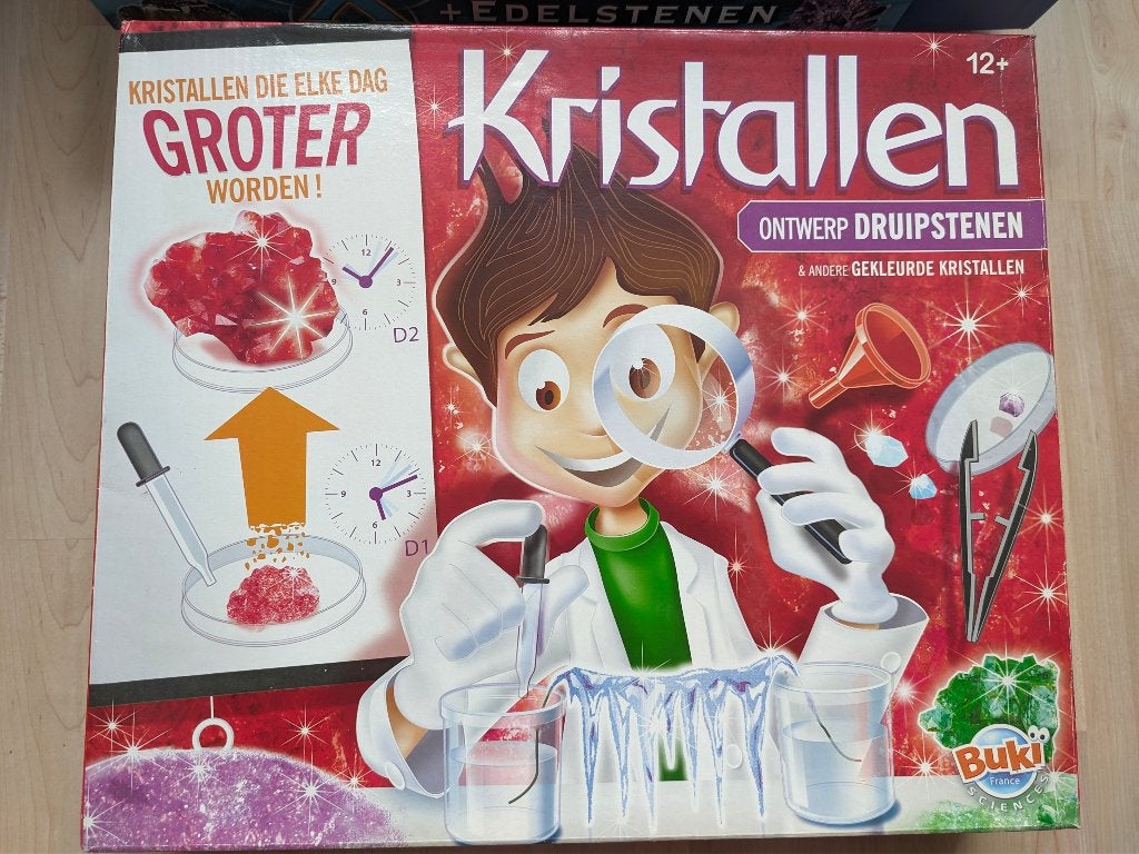 Buki Kristallen set., Kinderen en Baby's, Speelgoed | Educatief en Creatief, Ophalen of Verzenden, Zo goed als nieuw, Ontdekken