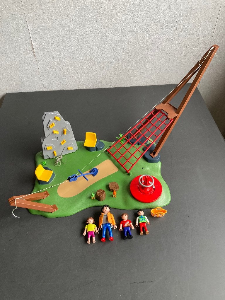 Playmobil klimtuin 4938, speeltuin, 4015 ., Gebruikt, Losse onderdelen, Overige typen, Ophalen of Verzenden