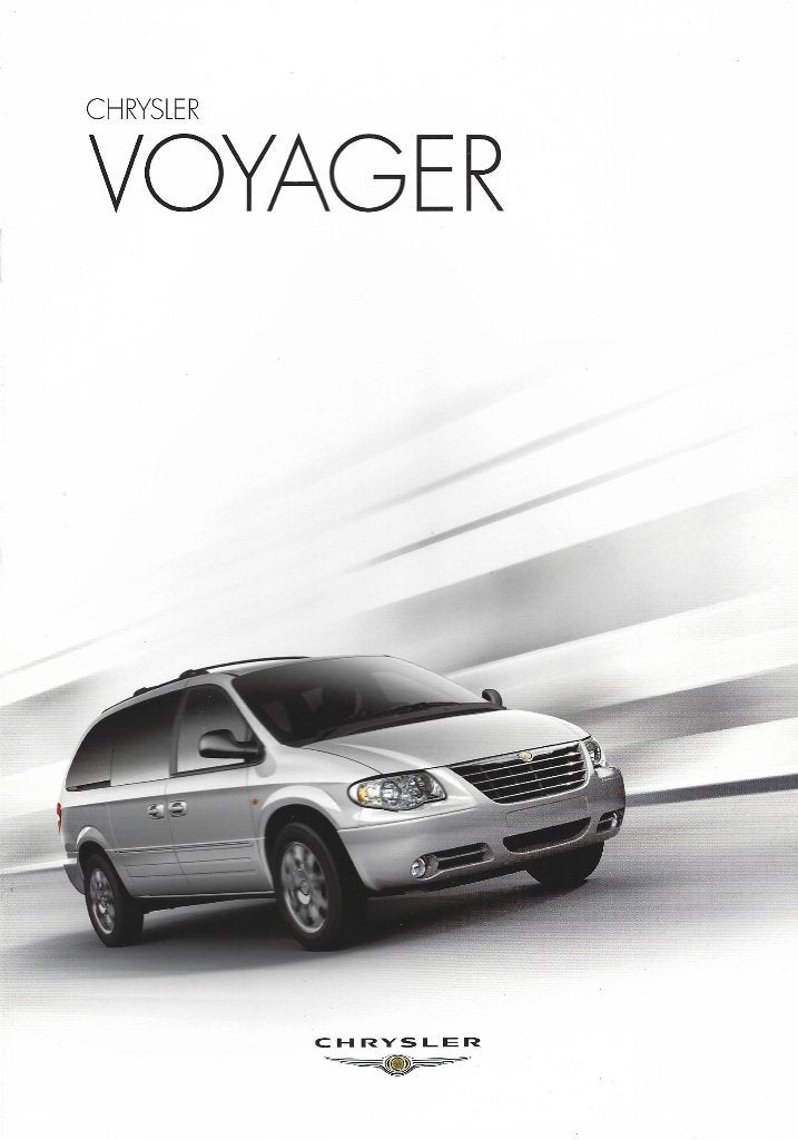 Brochure Chrysler Voyager 2006, Ophalen of Verzenden, Gelezen, Overige merken
