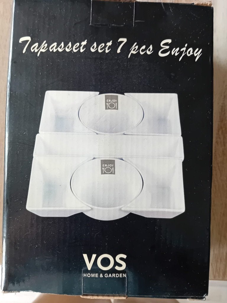 Tapas set 7-delig - Vos Home & Garden, Ophalen, Overige materialen, Overige merken, Overige typen