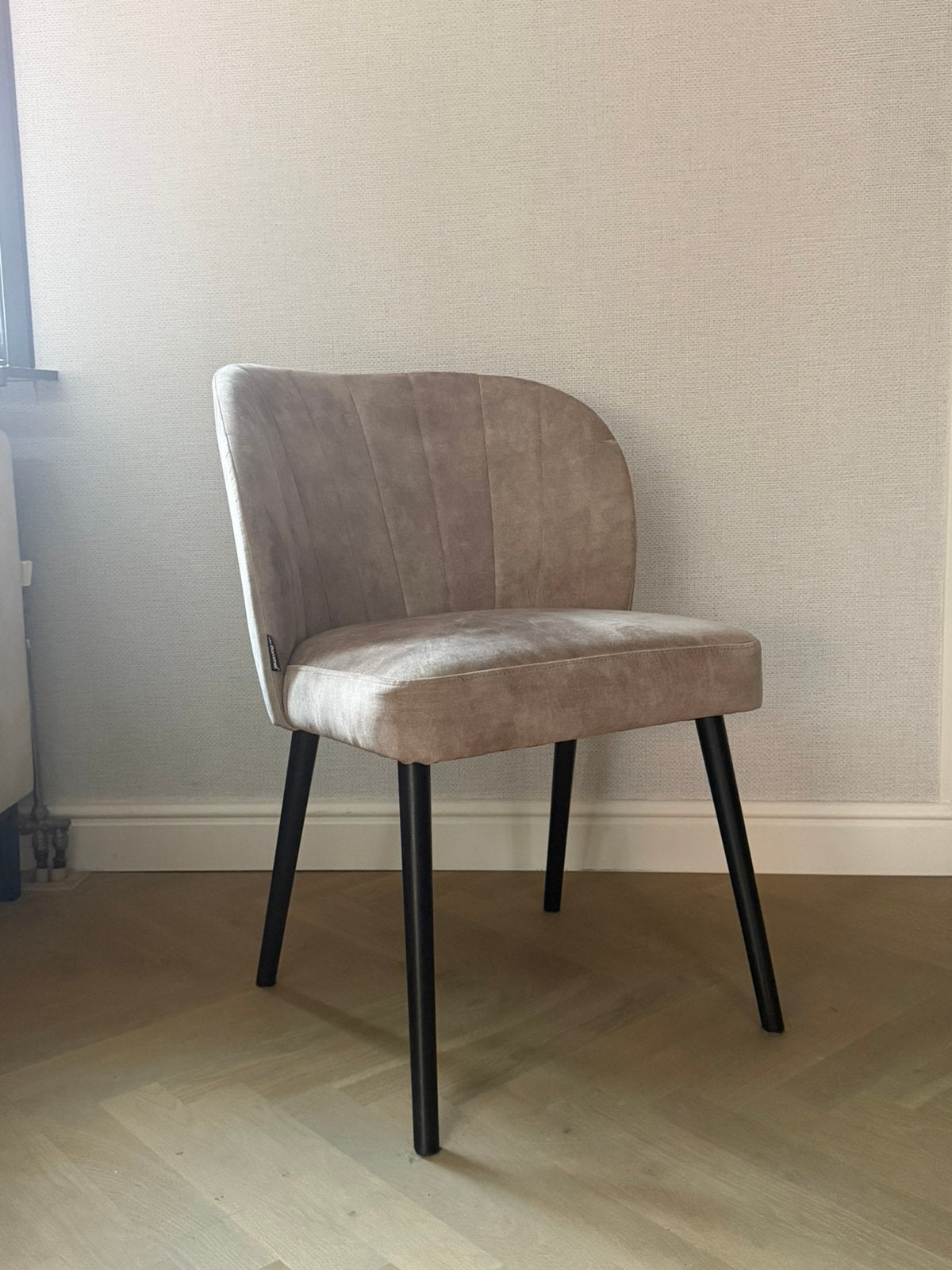 6x eetkamerstoelen - serie Ginny (Bommel), Ophalen, Overige kleuren, Zo goed als nieuw, Stof