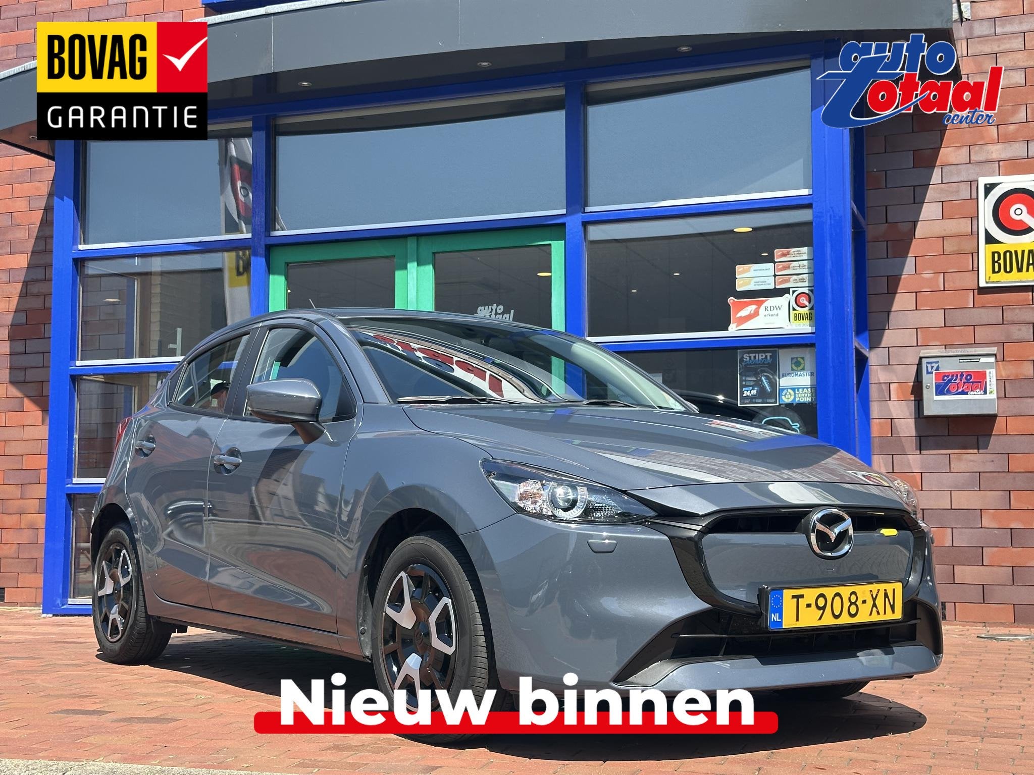 Mazda 2 1.5 SkyActiv-G 90 Centre-Line | Automaat | Apple Car, Stof, Origineel Nederlands, Bedrijf, 19 km/l