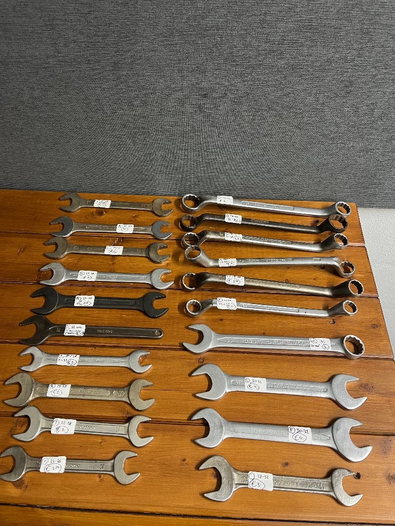 Grote maten / XXXL steek steeksleutels steek ring sleutels, Ophalen of Verzenden