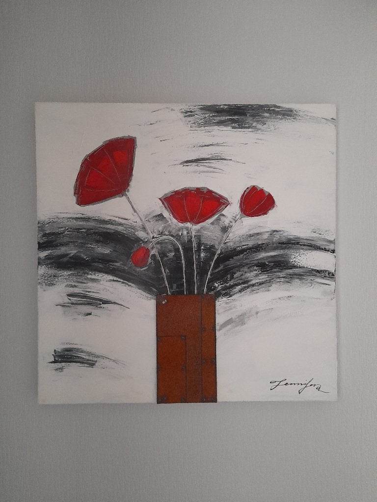 Schilderij, Antiek en Kunst, Kunst | Schilderijen | Klassiek, Ophalen, Gesigneerd