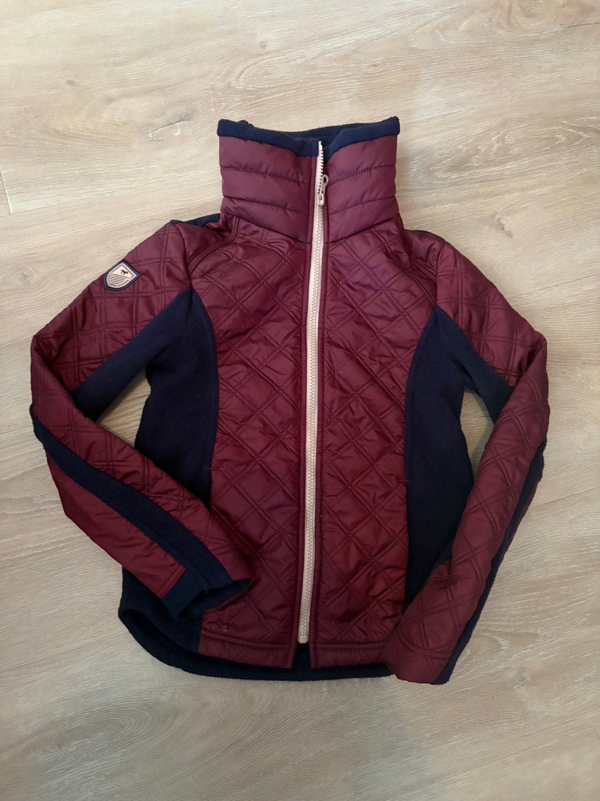 Paardrij jas Fouganza 8-9 jaar, Dieren en Toebehoren, Ophalen of Verzenden, Zo goed als nieuw, Dressuur, Bovenkleding