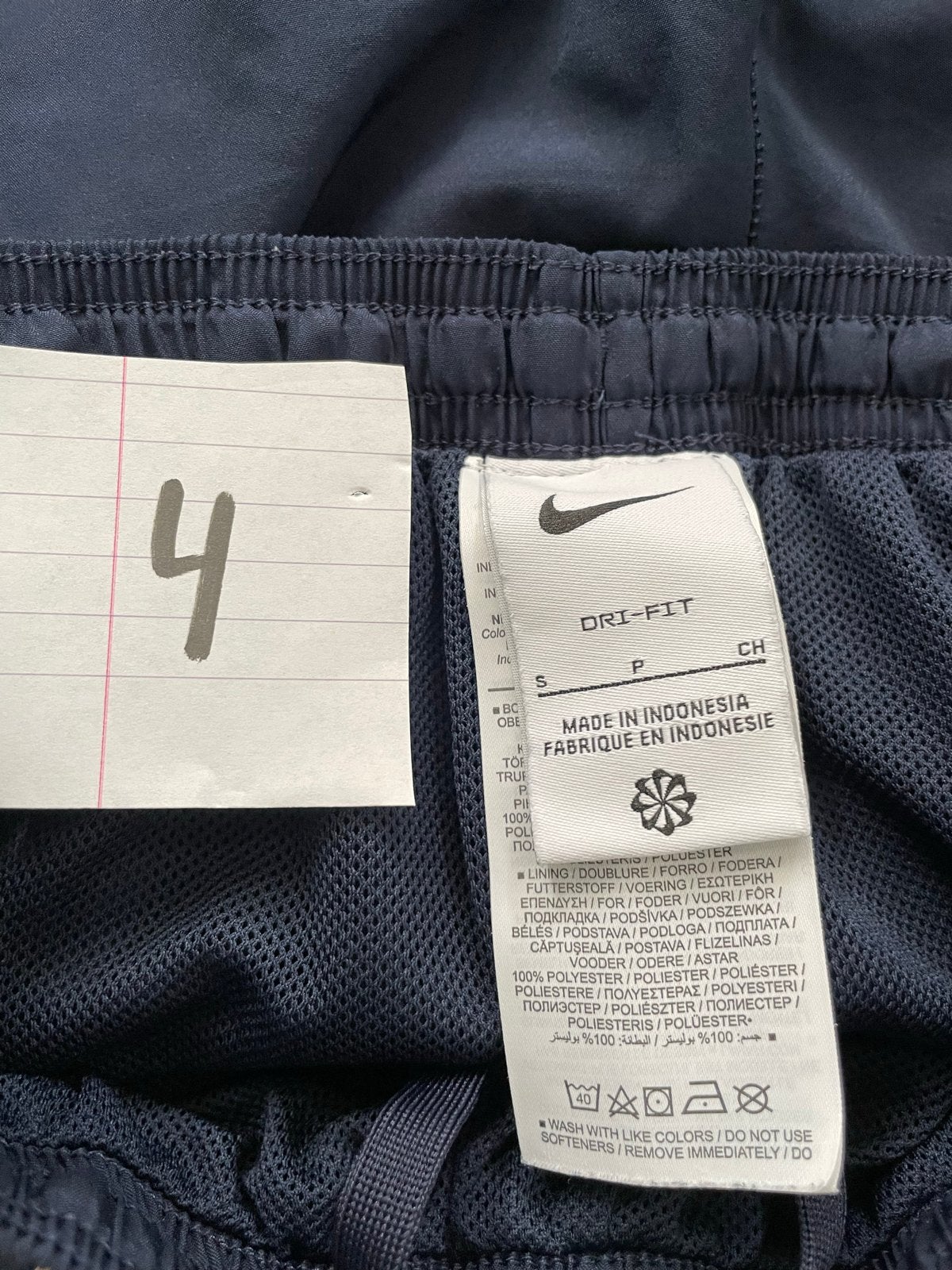 Nike Dri-FIT Trainingsbroek - Maat S, Blauw, Ophalen of Verzenden, Zo goed als nieuw, Algemeen