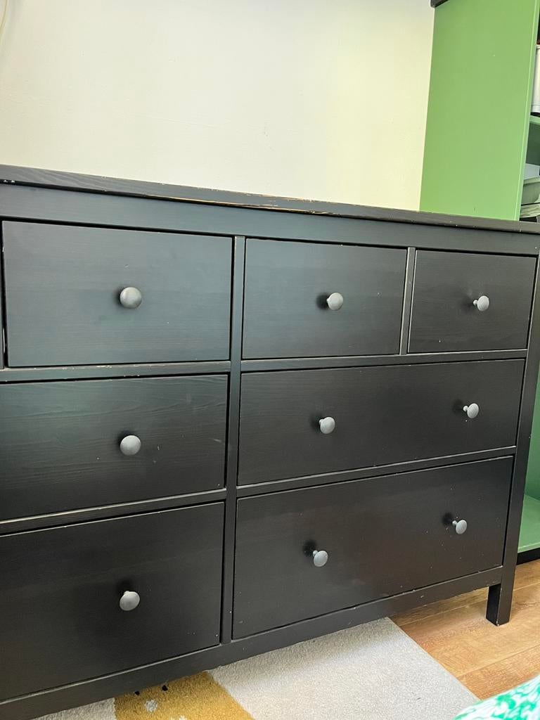 Hemnes ladekast, Huis en Inrichting, Kasten | Ladekasten, Ophalen, Gebruikt, 100 tot 150 cm, 5 laden of meer