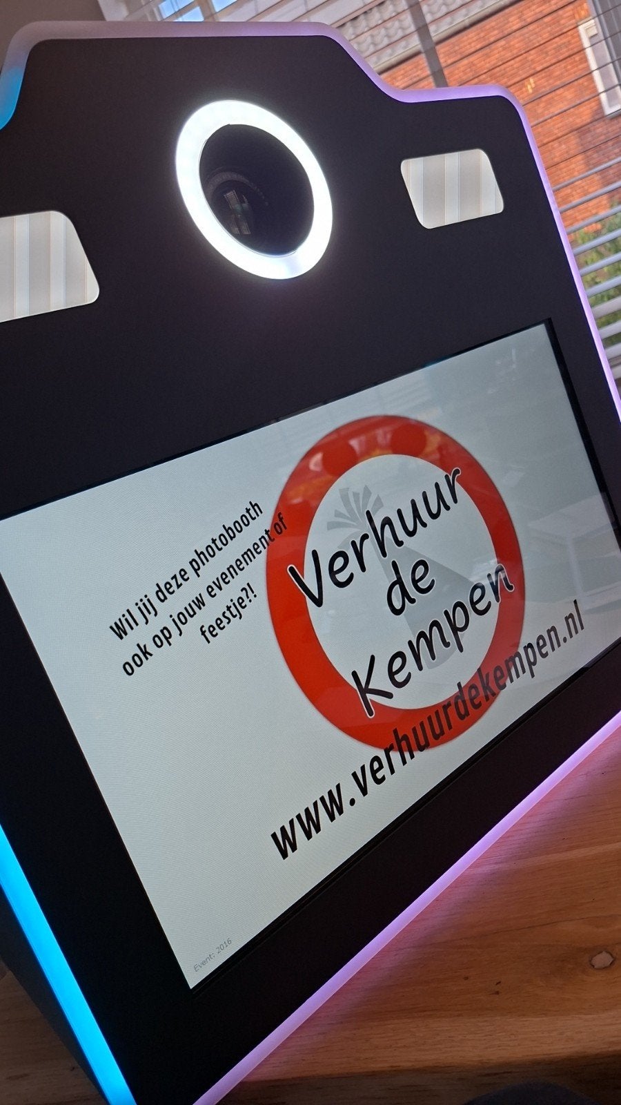 photobooth huren? je huurt hem bij Verhuur de kempen reusel, Ophalen of Verzenden, Nieuw, Overige