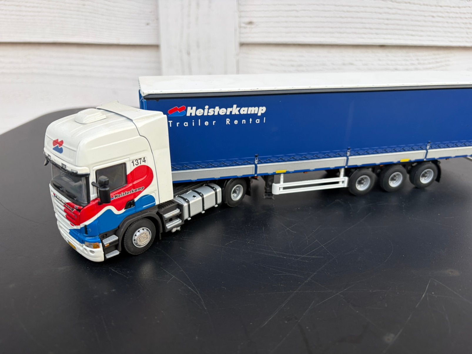 WSI SCANIA R TOPLINE HEISTERKAMP, Ophalen of Verzenden, Nieuw, Bus of Vrachtwagen, Wsi